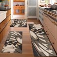 thumbnail image 2 of Floral Kitchen Rugs Sets of 3, Non Slip Kitchen Rugs and Mats Washable Farmhouse Kitchen Rugs Floral Kitchen Floor Mat Carpet Runner Rugs for Hallway Laundry Room, 2 of 12