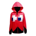 thumbnail image 1 of Sudadera Pacman Y Fantasmas Bordada Suave Y Afelpada, 1 of 1