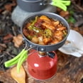 thumbnail image 3 of Camping cooking set - camping cookware - camping cookware set - camping pot - camping equipment - essential accessories - travel - hiking - outdoor cooking - compact - portable - lightweight, 3 of 5
