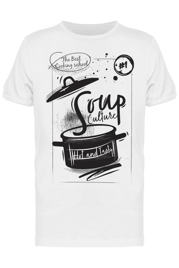 Soup Culture T-Shirt Men -Image by Shutterstock, Male Small