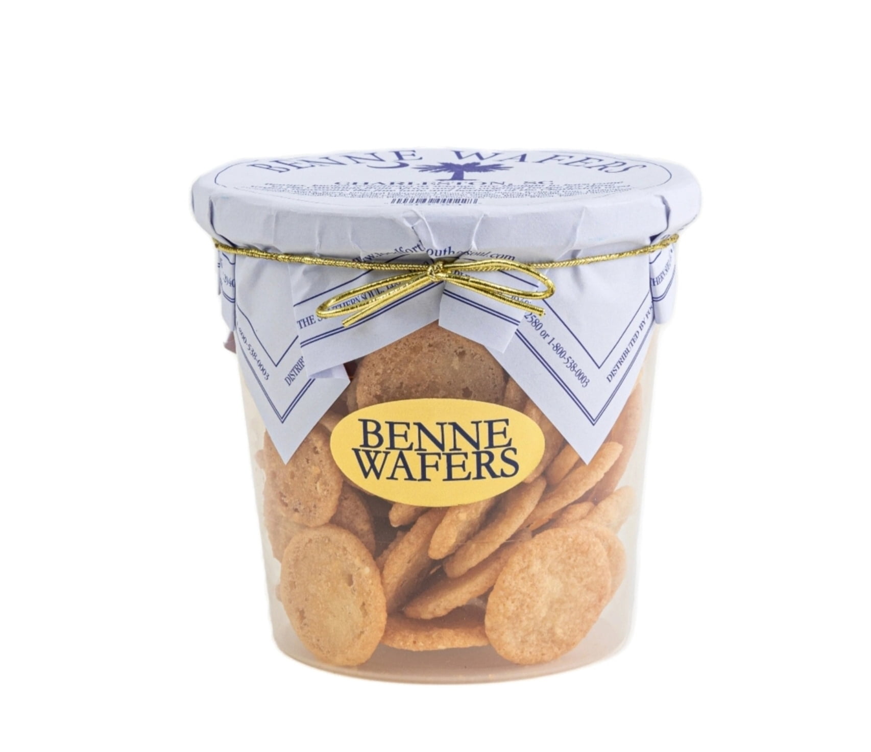 Charleston Favorites Benne Wafers Traditional Cookies, 2 Pack