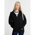 thumbnail image 2 of Kacey Lee Women's Texas is Hot Fleece Zip Up Hoodie with Long Sleeves, Sizes XS-XXL, 2 of 6