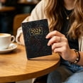 thumbnail image 4 of A7 English Schedule Notebook Portable Small Notebook Colorful Starlight Leather Planner Journal, 4 of 6