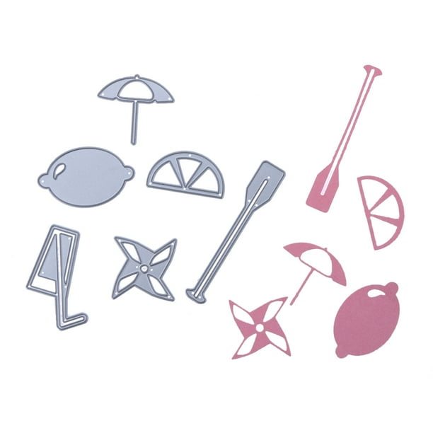 Cuadros Decorativos Plantillas de Metal troqueladas para cortar objetos bonitos DIY de 6 uds para decoración en relieve para álbum de recortes-148986 Likrtyny embutido en tela
