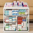 thumbnail image 2 of 1pc Medicine Storage Drawer Box With 3/4/layers, Portable Large Capacity Medicine, 2 of 5