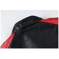 thumbnail image 4 of JFBUJC Men Motorcycle Leather Jacket Stand Collar Vintage Zipper Biker Coat Racer Outerwear, 4 of 5