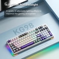 thumbnail image 3 of Teclado mecánico Machenike KG98 RGB intercambiable en caliente, 3 of 7