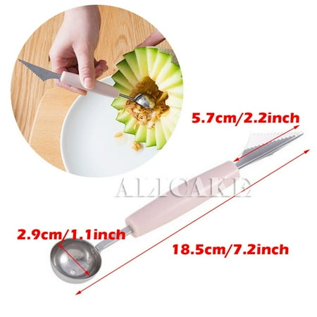 

Stainless Steel Windmill Watermelon Cutter Artifact Salad Fruit Slicer Cutter Tool Watermelon Digger Kitchen Accessories Gadgets