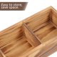 thumbnail image 5 of Caja de dulces, bocadillos, almacenamiento de azúcar, bolsa de café, organizador de madera, soporte para jarabe, té, bandeja para servir para fiestas, condimentos vintage, 5 of 6