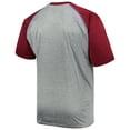 thumbnail image 3 of Men's Heather Gray Colorado Avalanche Big & Tall Logo Raglan T-Shirt, 3 of 3