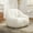 White, variant on Kumix Bean Bag Chair with Filler, Bean Bag Sofa with Tufted Soft Stuffed Filling, Fluffy and Lazy Sofa, Comfy Cozy BeanBag Chairs with Memory Foam for Dorm, Apartment, Living Room, Pink
