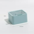 thumbnail image 4 of Oubit Boîte de Rangement de Bureau, Boîte de Rangement pour Rouge à Lèvres Grande Boîte de Rangement Transparente avec Couvercle Intégration Transparente, 4 of 5