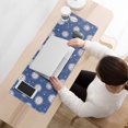 thumbnail image 3 of Long Mouse Pads for Desk,Dark Blue Sun Moon Star Pattern Desk Mats on Top Of Desks, Desk Mouse Pad Extra Large with 3mm Non-Slip Base and Stitched Edge for Gaming,Office,Work,Home 31.5"x11.8", 3 of 6