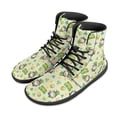 thumbnail image 3 of Psesaysky Printed Shoes for St.Patrick's Day High-Top Minimalist Barefoot Shoes for Women Girls Size 6-13.5, 3 of 7