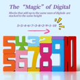 thumbnail image 4 of Building Blocks WISBOOK Math Magic Stacking, 20 unidades, para niños mayores de 3 años, 4 of 6