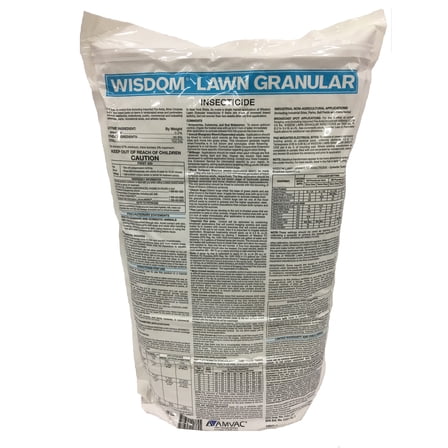 AMVAC Wisdom Lawn Granular Insecticide, 25 lb with 0.2% Bifenthrin