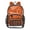 Red-Web, variant on Iauyy Clear Backpack Heavy Duty PVC Transparent Backpack for College Workplace, Red Web