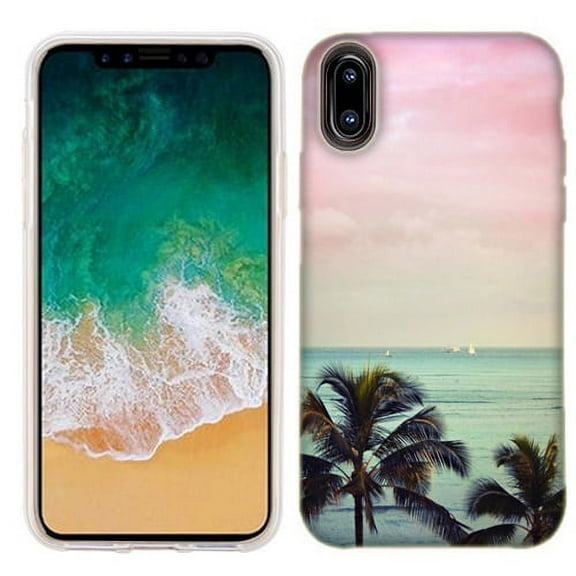 MUNDAZE Vacation Dreaming Case Cover For Apple iPhone X
