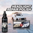 thumbnail image 5 of Headlight Cleaner Car Headlight Cleaner Long Lasting Headlight Coating And Cleaning Solution Restores Polishes Headlights Car Light Cleaner Headlight Kit 120ml, 5 of 5