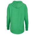thumbnail image 3 of Women's Green Eugene Emeralds Dream Fleece Tri-Blend Pullover Hoodie, 3 of 3