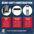 thumbnail image 6 of Mckay 16 Oz. Metal Can Crusher, Heavy-Duty Wall-Mounted Smasher for Aluminum Seltzer, Soda, Beer Cans and Bottles for Recycling for Memorial Day - Grey, 6 of 8