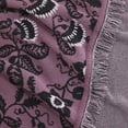 thumbnail image 4 of Way to Celebrate Halloween Soft Touch Multicolour Venus Flytrap Jacquard Knitted Tapestry Throw, 4 of 5