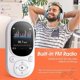 thumbnail image 2 of 64GB Clip MP3 Player with Bluetooth 5.3, Lossless Sound, White, 2 of 5