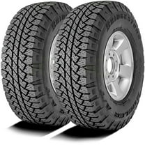Pair of 2 (TWO) Bridgestone Dueler A/T RH-S 255/65R17 110T AT All Terrain Tires Fits: 2004-08 Ford F-150 XLT, 2016 Chevrolet Colorado Z71