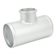 thumbnail image 1 of Brida BOV Universal de banda en V de 50mm tubo de 3 pulgadas OD sujeción segura aluminio plateado para todas las válvulas de soplado de 50mm, 1 of 5