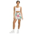 thumbnail image 5 of Women's Flamingo Print High Waist A-Line Mini Skirts Colorful Pleated Short Skirt Trendy E-Girls Streetwear, 5 of 5