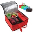 thumbnail image 3 of Pizza Delivery Bag Food Thermal Bags, 3 of 4
