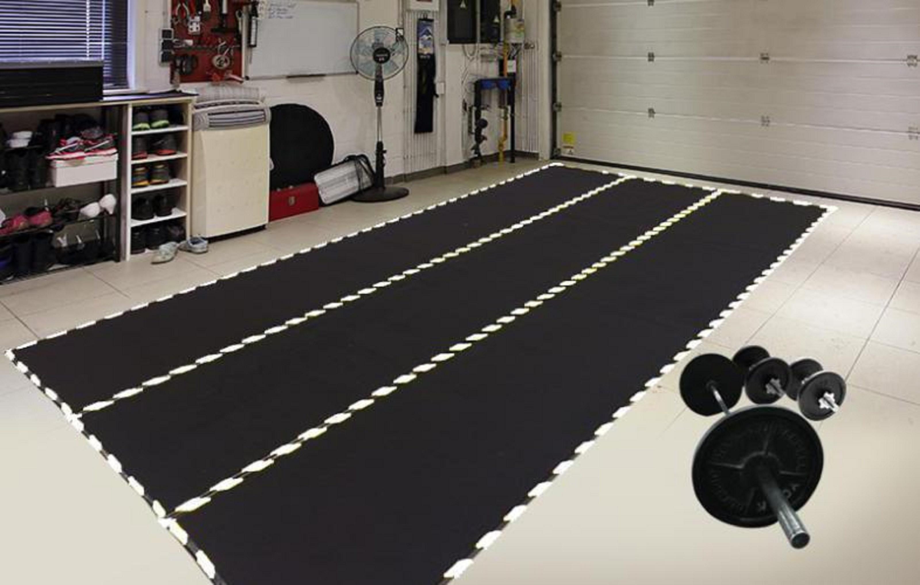 8 ft. W x 14 ft. L Garage Mat Econo Black