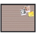 thumbnail image 2 of PinPix 30x24 Custom Cork Bulletin Board  Poster Board Has a Fabric Style Canvas Finish, Framed in Retro Patterns, by ArtToFrames (PinPix-235), 2 of 5