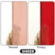 thumbnail image 4 of Cortinas MIULEE Rojas Transparentes Opacas 107x213 cm Juego, 4 of 6
