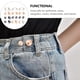 thumbnail image 2 of 12pcs mujer seguridad perla broche pin multifuncional broche de broche (estilo aleatorio), 2 of 5