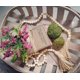 thumbnail image 2 of Guirnalda de cuentas de madera natural con borlas, granja en pared decorativa Fason WMZL-927, 2 of 7