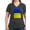 Charcoal, variant on CafePress - Ukraine T Shirt - Women's V-Neck Dark T-Shirt