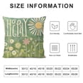 thumbnail image 5 of Shiartex Pillow Covers Daisy Truck Bloom Hello Sunshine Spring Pillows Decorative Throw Pillows Light Green Pillowcase Spring Decorations Farmhouse Decor for Couch Sofa, 5 of 5