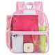 thumbnail image 1 of Mochila transparente aprobada por USPECLARE Stadium, impermeable, rosa, 1 of 9