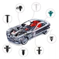 thumbnail image 6 of ikaufen 1000Pcs Car Retainer Clips Auto Fasteners Push Trim Clips Pin Rivet Bumper Kit, 6 of 7