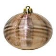 thumbnail image 2 of Set de 80 Esferas Navideñas Color Café de Plástico, Acabado Brillante, Mate y Escarchado, para Árbol de Navidad, Decoración Navideña Clásica y Elegante, Reutilizable y Ligera, 2 of 8