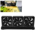 thumbnail image 4 of Ventilateur de Refroidissement de Refroidisseurs d'Aquarium, Nous Plug 100-240V Ventilateur de Refroidissement de Réservoir de Poisson Mini pour Aquarium 3 Ventilateur, 4 of 8