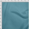 thumbnail image 4 of oneOone Cotton Silk Light Blue Fabric Moire Sewing Material Print Fabric By The Yard 42 Inch Wide, 4 of 4