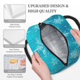thumbnail image 3 of Balery Christmas Snow Bolsa de Almuerzo para Mujeres, Caja de Almuerzo, Bolsa de Almuerzo Pequeña Impermeable, Tote de Almuerzo Reutilizable con Gran Capacidad, 3 of 6