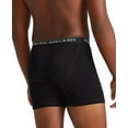 thumbnail image 4 of POLO RALPH LAUREN Men's Classic Fit Cotton Boxer Briefs, Trunks & Long Leg Available, 3-Pack BLACK XL, 4 of 4