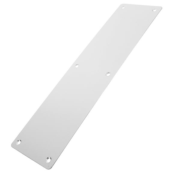 Push Door Handle Plate, Finger Push-Pull Plate for Doors, 30x8x0.01CM, Easy Installation