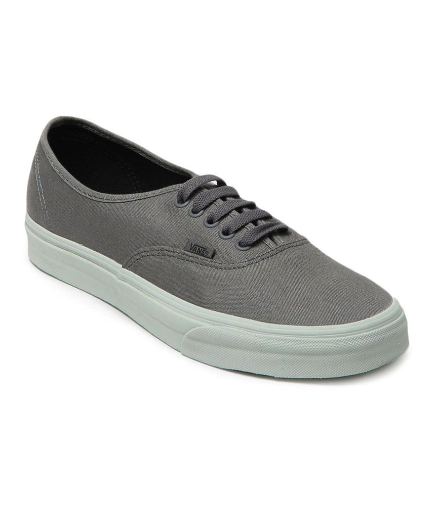 Vans Vans Mens Authentic Canvas Sneakers smokedgrymtl 6 Vans Vans Mens Authentic Canvas Sneakers smokedgrymtl 6