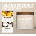 thumbnail image 3 of Shea Sugar Scrub, Island Coconut Scent, 18 oz, 3 of 8