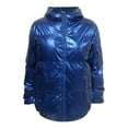 thumbnail image 4 of Women's Down Padded Jacket Padded Winter Minority Maillard Bright Coat Padded Jacket Women's Winter Jacket plus Size Winter Coats Winter Coats for plus Size Women 2x Anorak plus Size Womens Winter, 4 of 6