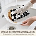 thumbnail image 7 of 4 Pcs Funny Kitchen Towels,Smiling Ghosts Halloween Pattern Microfiber Dish Towels,Kitchen Tea Towels,Kitchen Towel Set (18" X 26"), 7 of 7